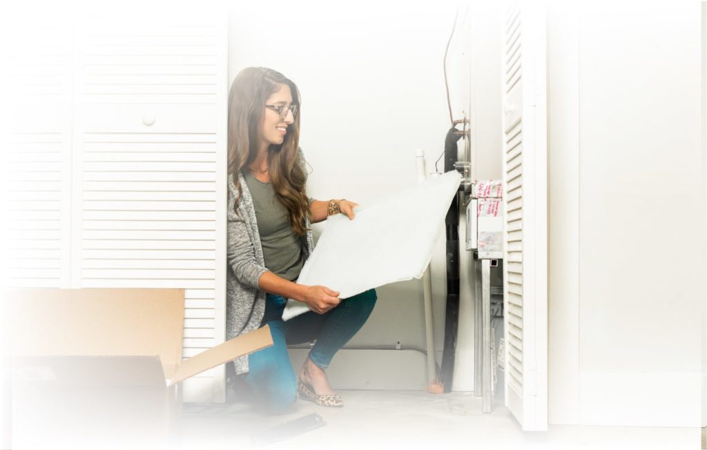 Changing HVAC air filter